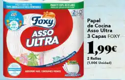 Gadis FOXY Papel de Cocina Asso Ultra 3 Capas oferta