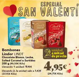Gadis LINDT Bombones Lindor oferta