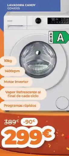 Pascual Martí CANDY Lavadorag d4105s oferta