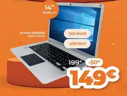 Pascual Martí DENVER Portátil NBD14115ES oferta