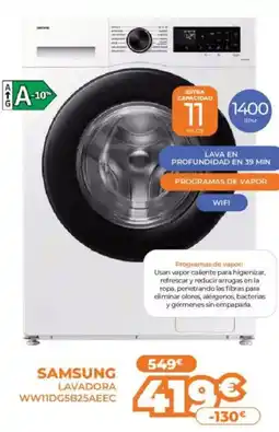 Pascual Martí SAMSUNG Lavadora wwiidg5b25aeec oferta
