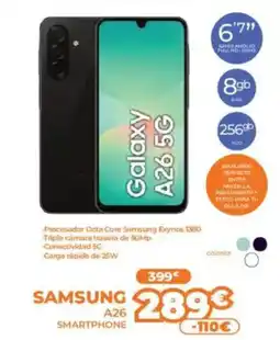 Pascual Martí SAMSUNG A26 smartphone oferta