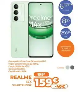 Pascual Martí REALME 14x smartphone oferta