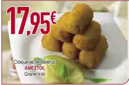 Masymas AMEZTOI Croquetas de Boletus oferta