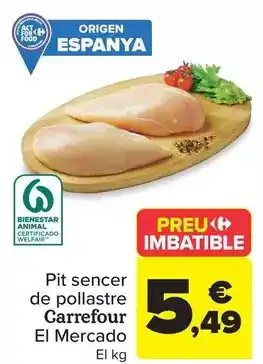 Carrefour Market Carrefour - pit sencer de pollastre el mercado oferta