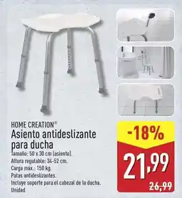 ALDI Home creation - asiento antideslizante para ducha oferta