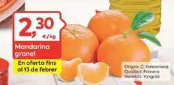 SPAR Mandarina granel oferta