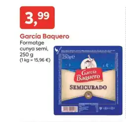 SPAR GARCIA BAQUERO Formatge cunya semi, oferta
