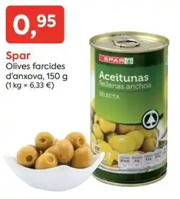 SPAR SPAR Olives farcides d'anxova oferta