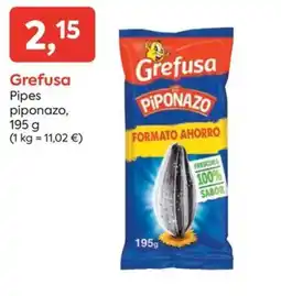 SPAR GREFUSA Pipes piponazo oferta