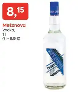 SPAR METZNOVA Vodka oferta