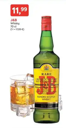 SPAR J&B Whisky oferta