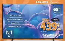 E.Leclerc SAMSUNG Tv tu65u7025f 65" oferta