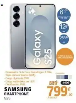 E.Leclerc SAMSUNG Smartphone s25 oferta