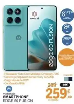 E.Leclerc MOTOROLA Smartphone edge 60 fusion oferta