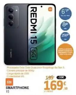 E.Leclerc REDMI Smartphone 15 oferta