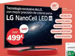 Mi electro LG Tv 65nano81a6a oferta