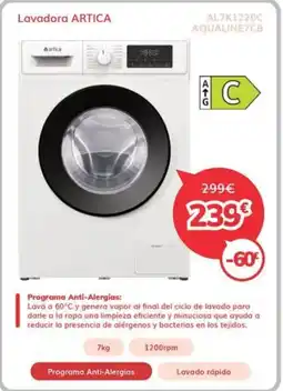 Mi electro ARTICA Lavadora oferta