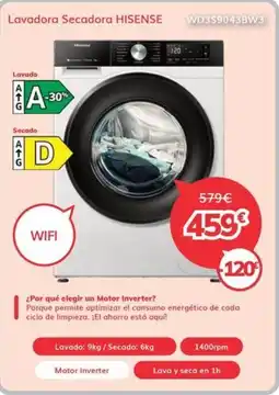 Mi electro HISENSE Lavadora Secadora oferta