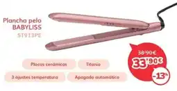 Mi electro BABYLISS Plancha pelo ST913PE oferta