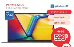 Mi electro ASUS Portátil F1504VA NJ749W oferta