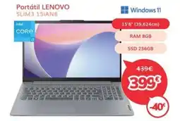 Mi electro LENOVO Portátil SLIM3 151AN8 oferta