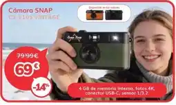 Mi electro SNAP Cámara CS-V105 VINTAGE oferta