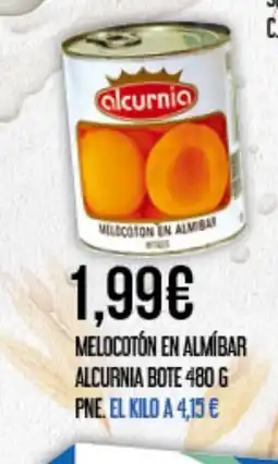 Claudio Melocotón en almíbar alcurnia bote oferta