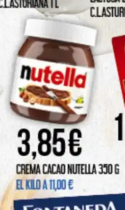 Claudio NUTELLA Crema cacao oferta