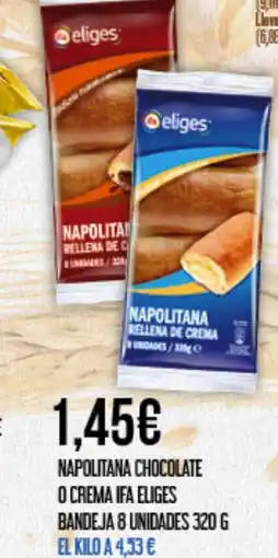 Claudio Napolitana rellena de crema unidades oferta