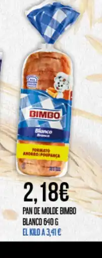 Claudio Pan de molde bimbo blanco oferta