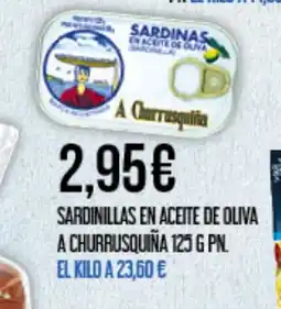 Claudio Sardinillas en aceite de oliva a churrusquiña oferta