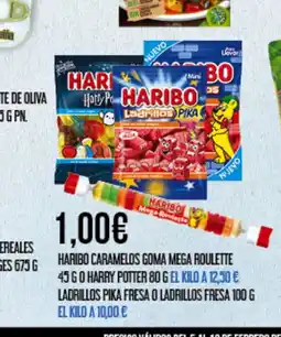 Claudio HARIBO Caramelos goma mega roulette oferta