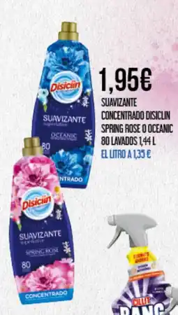 Claudio Suavizante concentrado disiclin spring rose o oceanic oferta