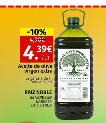 Aceite de oliva virgen extra