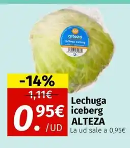 Maskom Supermercados ALTEZA Lechuga iceberg oferta