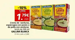 Maskom Supermercados GALLINA BLANCA Crema de verduras, espárragos con jamón o de pollo con verduras oferta