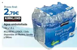 Costco KIRKLAND Agua embotellada oferta
