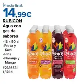 Costco RUBICON Agua con gas de sabores oferta