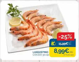 Supermercados La Despensa Langostino oferta