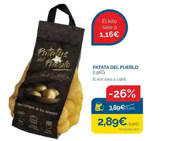 Supermercados La Despensa Patata del pueblo oferta