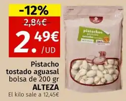 Maskom Supermercados ALTEZA Pistacho tostado aguasal oferta