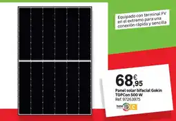 Leroy Merlin Solar - panel facial gokin topcons 500 w oferta