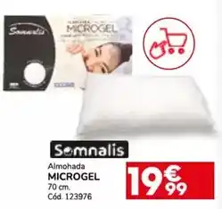 Conforama Almohada microgel oferta