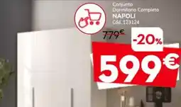 Conforama Napoli - conjunto dormitorio completo napoli oferta