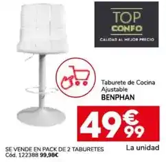 Conforama Taburete de cocina ajustable oferta