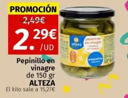 Maskom Supermercados ALTEZA Pepinillo en vinagre oferta