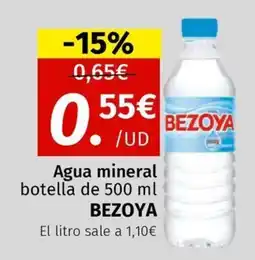 Maskom Supermercados BEZOYA Agua mineral oferta