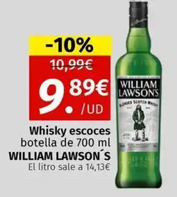 Maskom Supermercados WILLIAM LAWSON'S Whisky escoces oferta