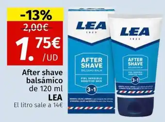 Maskom Supermercados LEA After shave balsámico oferta